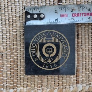 Ohio State University Marble Paperweight